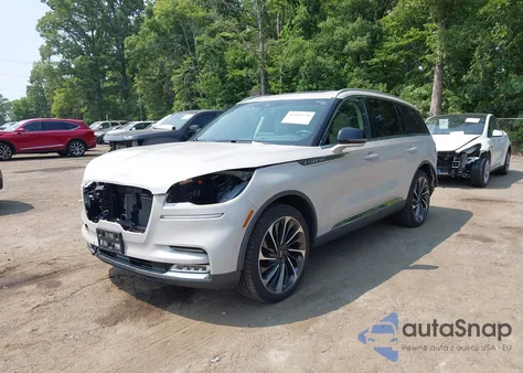 2020 Lincoln Aviator Reserve из США, поврежденный, VIN 5LM5J7XC8LGL00255